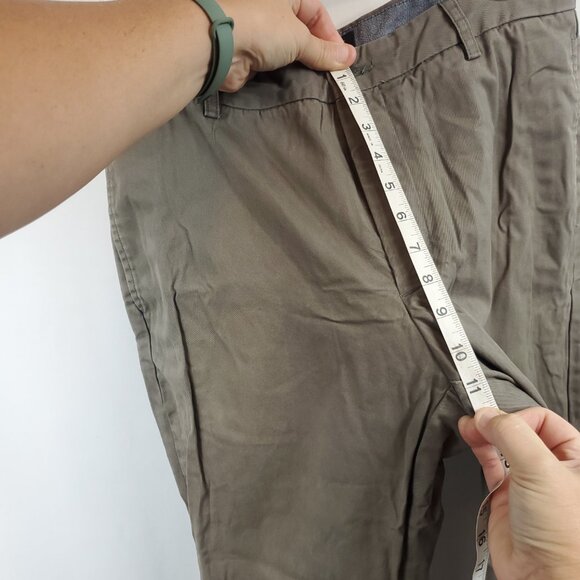 Banana Republic Gavin Mens Tan Khaki Dress Pants Sz 32x30 - Picture 10 of 13